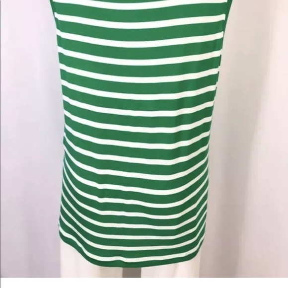 CABI Women Size M GREEN & WHITE Amelia Tank Top Style #5758 - Picture 5 of 5